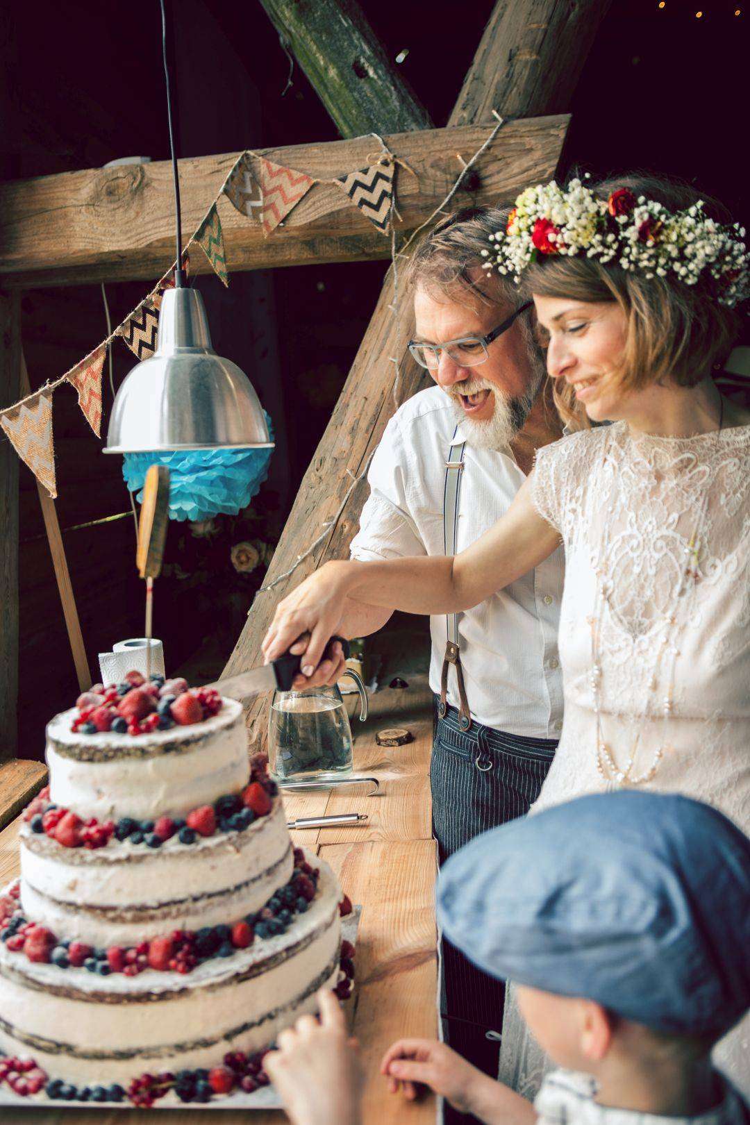 Hochzeit nakedcake torte brandenburg